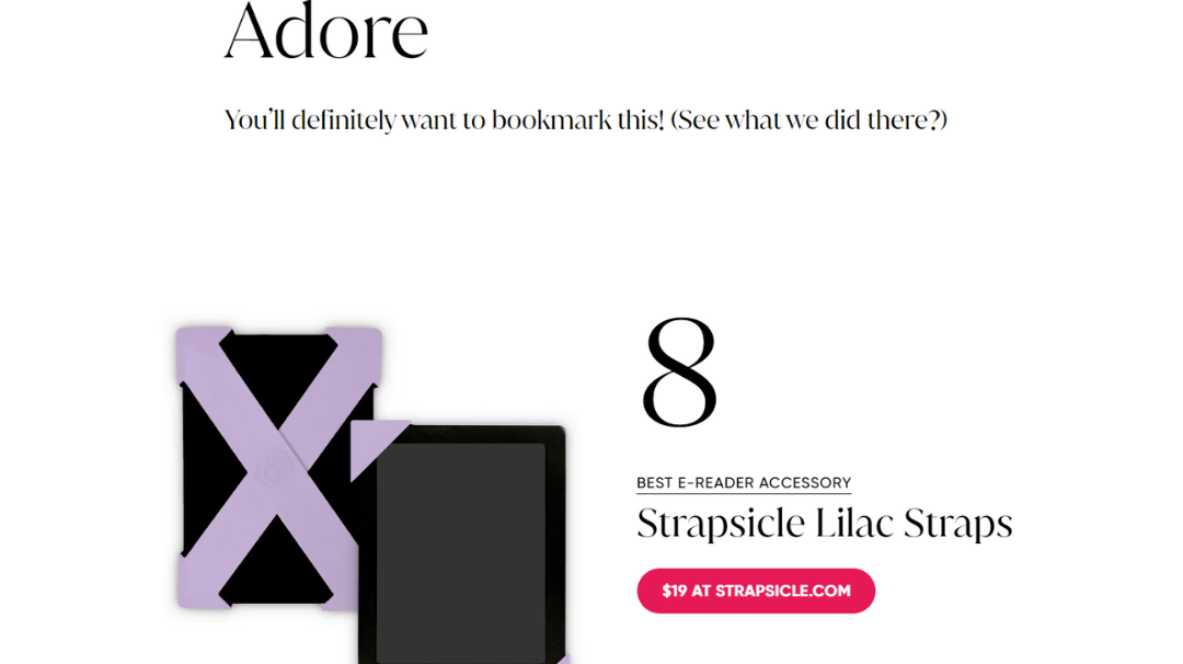 Strapsicle On Oprah Daily
