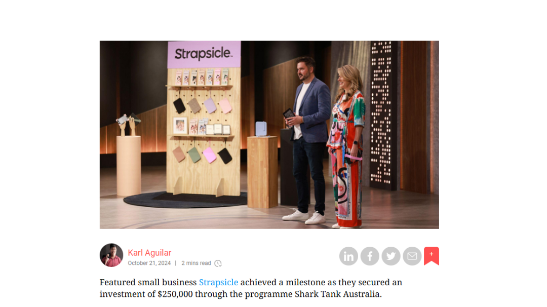 Strapsicle On Inside Small Business