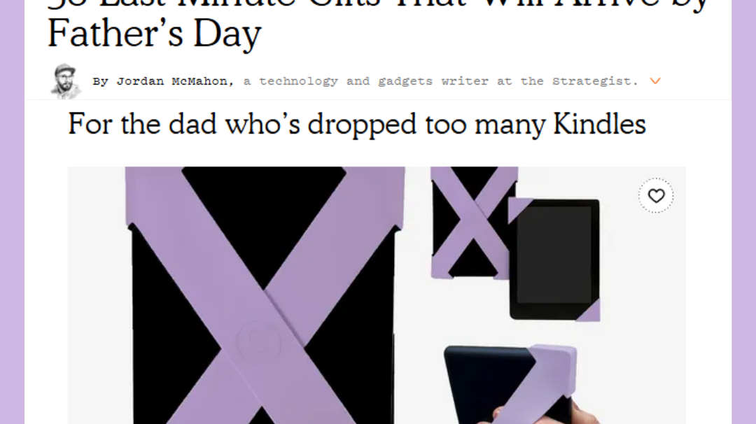 Strapsicle featured in The Strategist