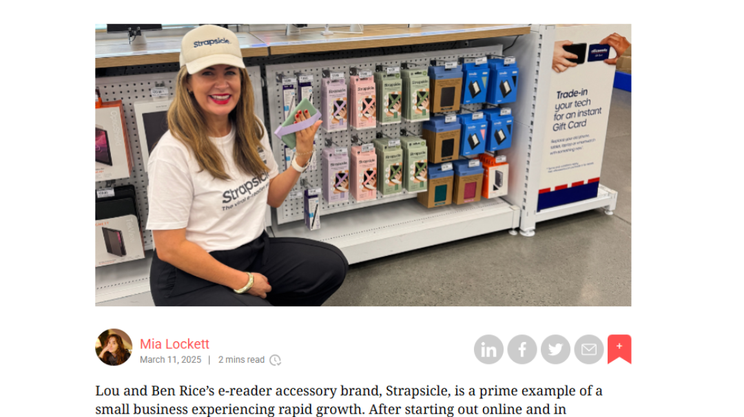 Strapsicle featured in Inside Small Business