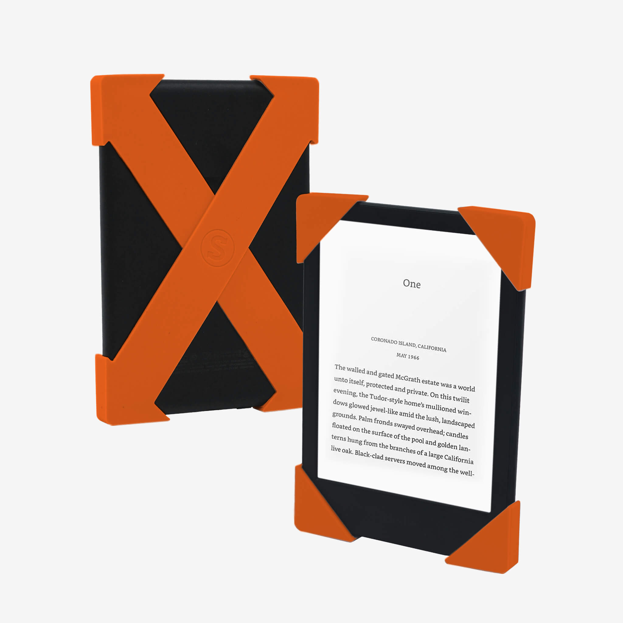 Burnt Orange Straps - Set of Two | Buy Kindle Accessories Direct