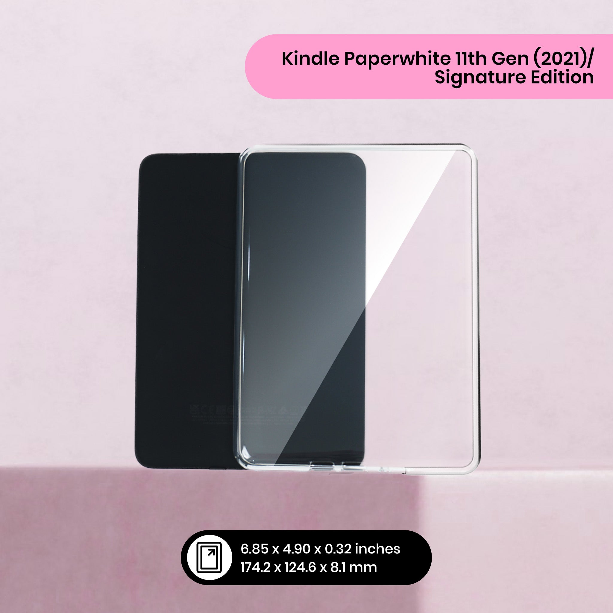 Clear Kindle Case fits perfectly over your Kindle - Buy Kindle Accessories Direct