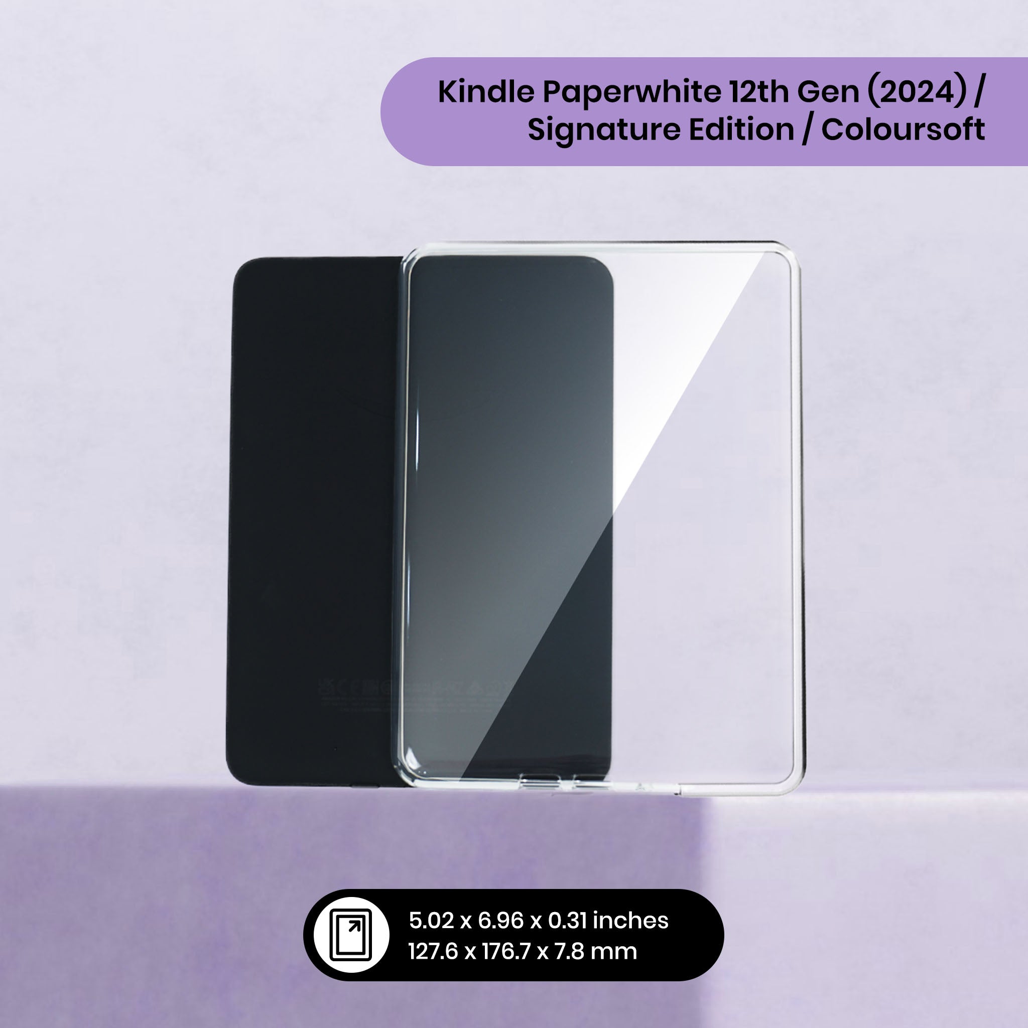 Clear Kindle Case fits perfectly over your Kindle - Buy Kindle Accessories Direct