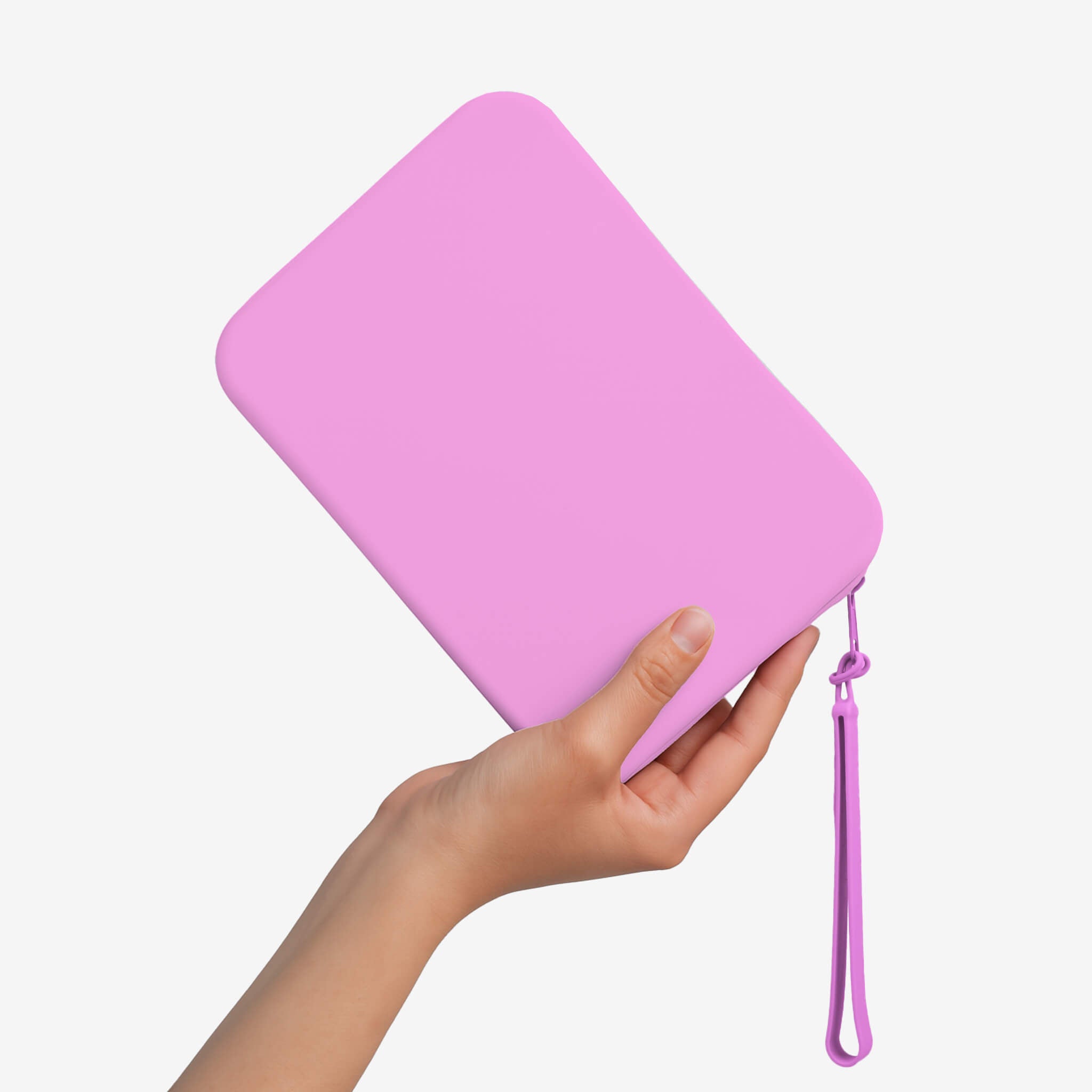 Candy Pink Strapsicle Clutch Kindle Bag with handle carrying handheld devices comfortably - Buy Kindle Accessories Direct