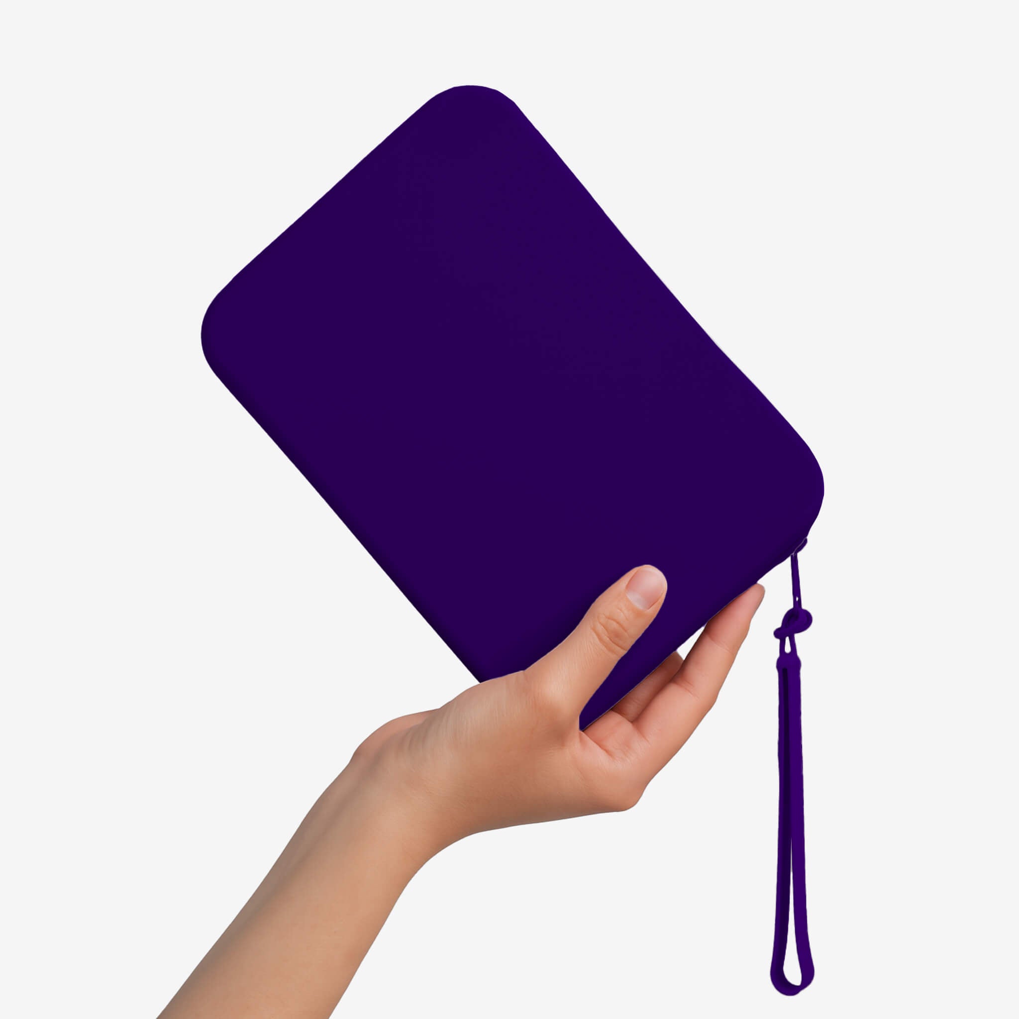 Royal Purple Strapsicle Clutch Kindle Bag with handle carrying handheld devices comfortably - Buy Kindle Accessories Direct