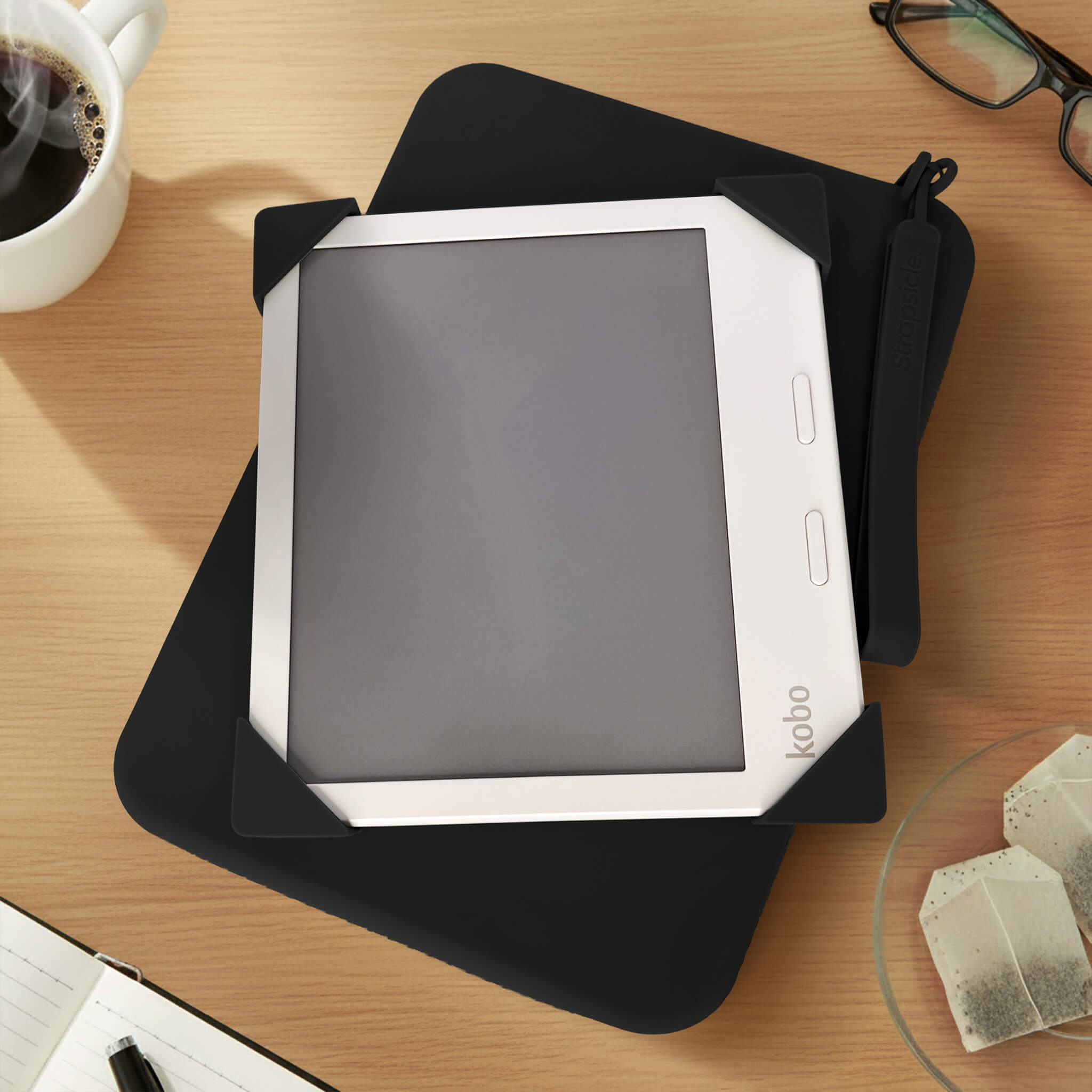 A Kobo Black Straps and Large Black Clutch - Buy Kindle Accessories Direct