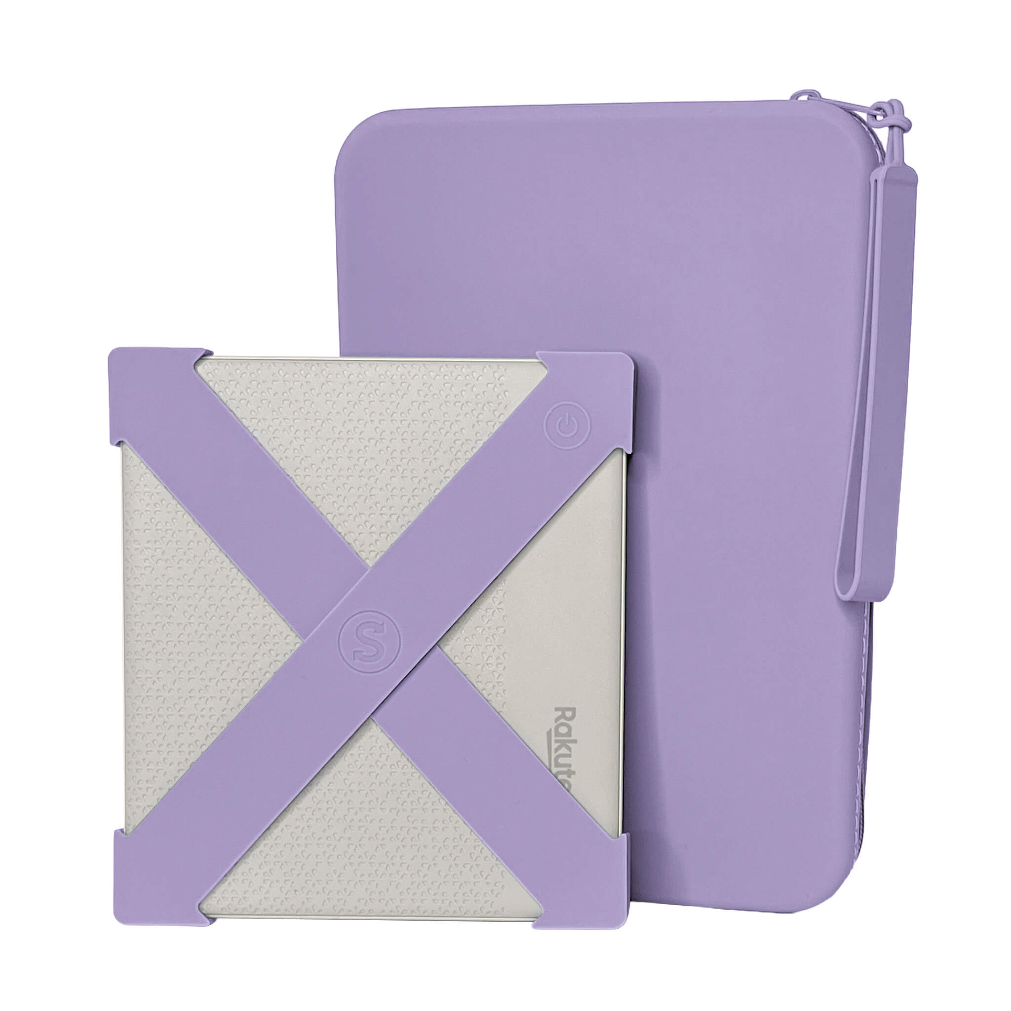 A Kobo Lilac Straps and Large Lilac Clutch - Buy Kindle Accessories Direct