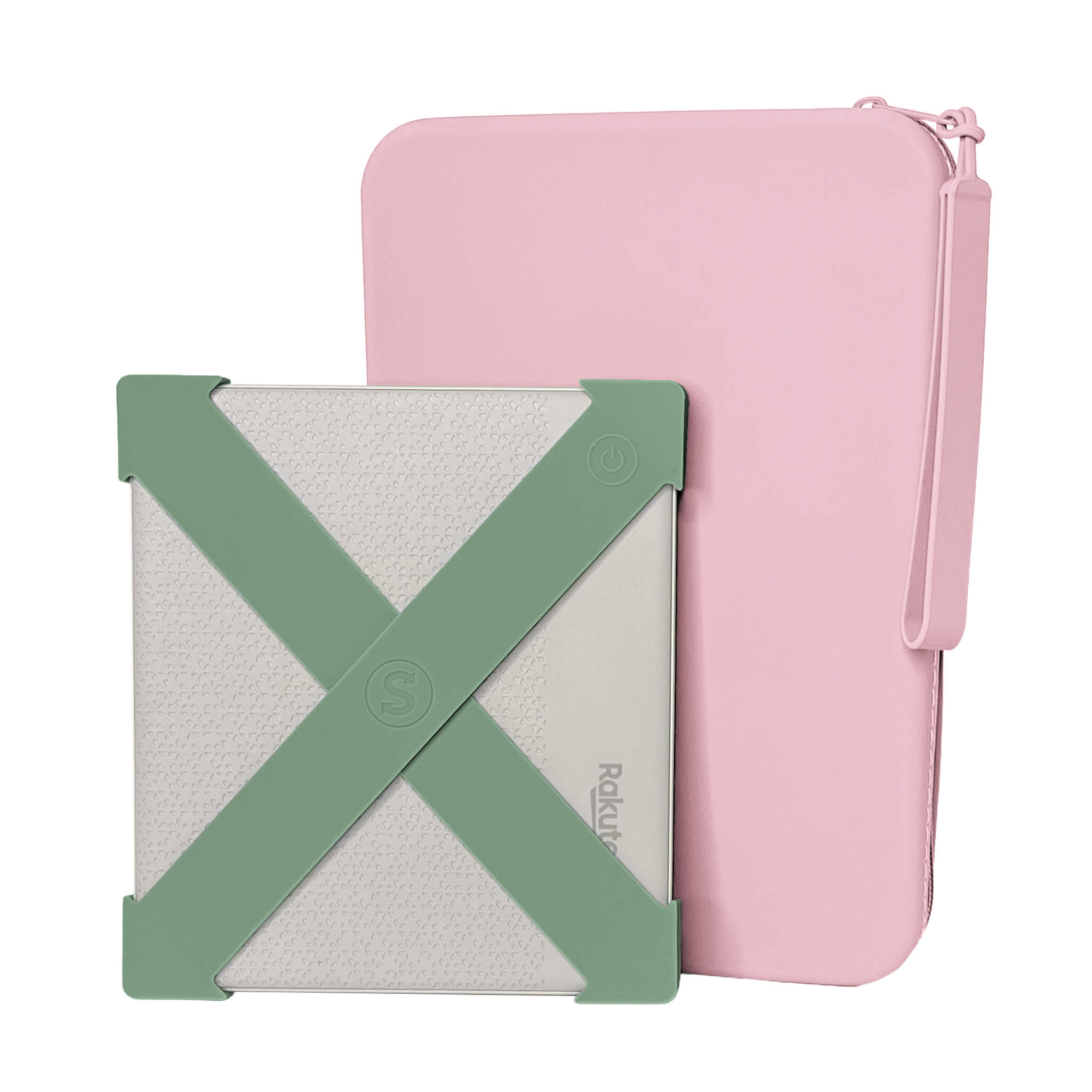 A Kobo Sage Straps and Large Blush Clutch - Buy Kindle Accessories Direct