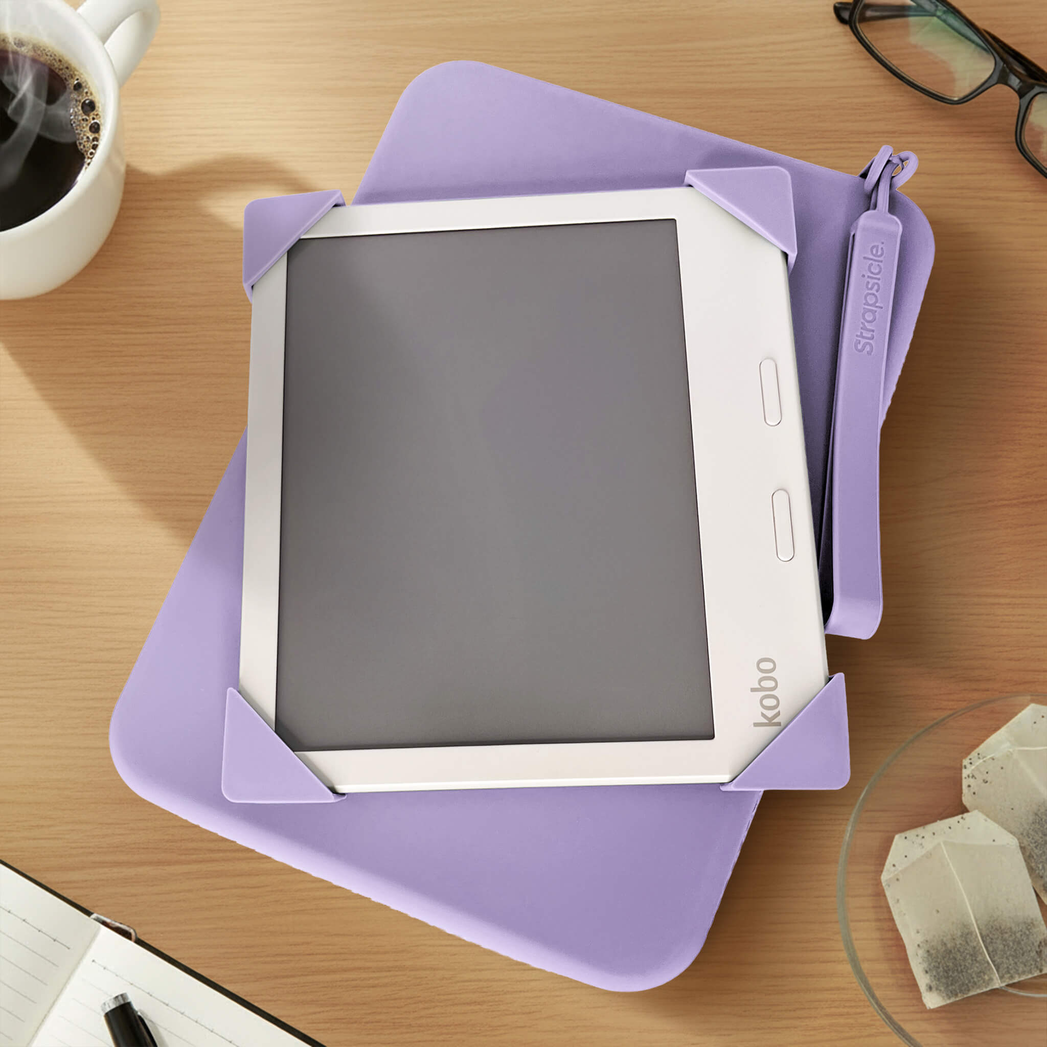 A Kobo Lilac Straps and Large Lilac Clutch - Buy Kindle Accessories Direct