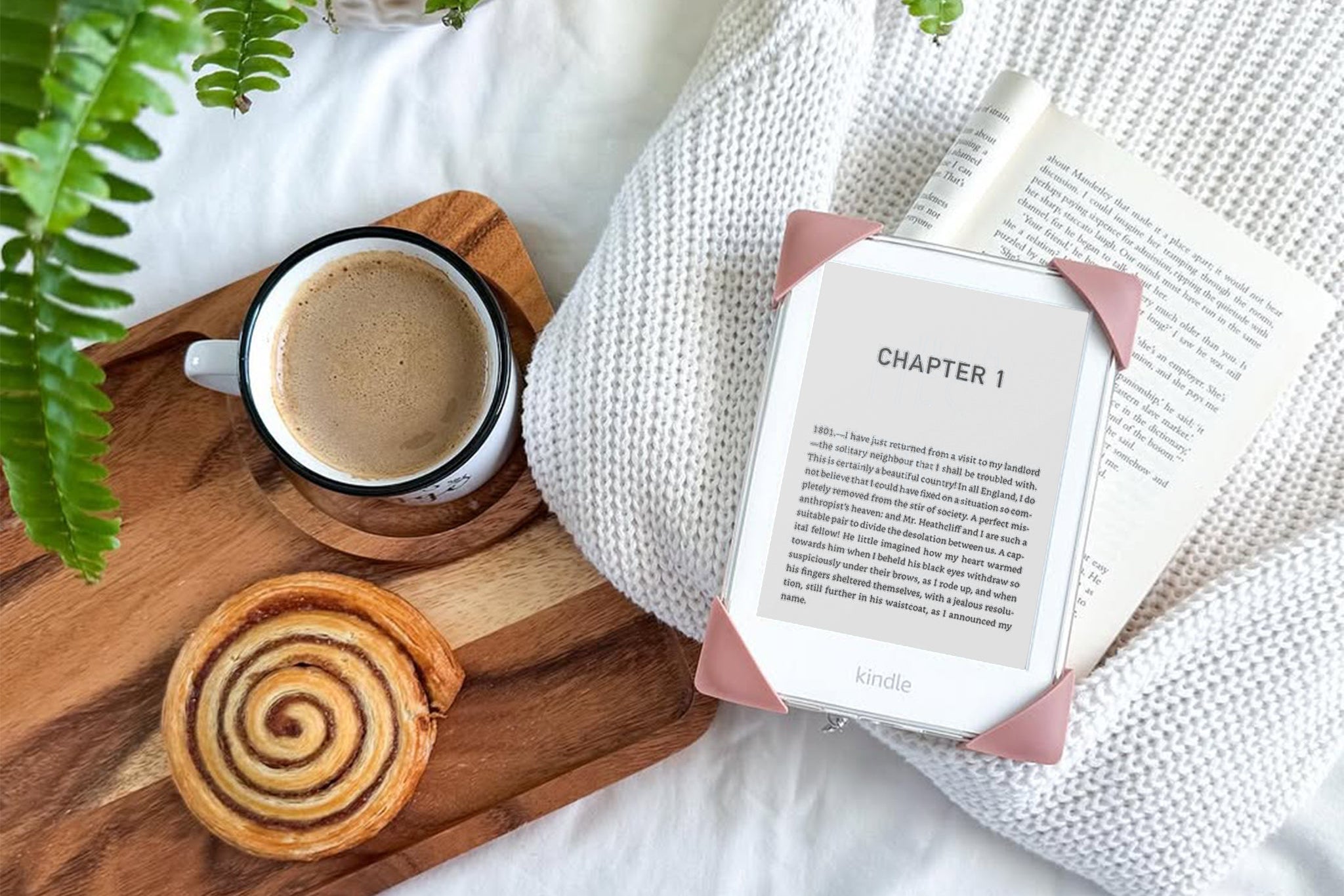 Caramel Kindle Straps - Set of Two | eReaders best companion for a comfy, secure grip that makes reading anywhere drop-free! - Buy Kindle Accessories Direct