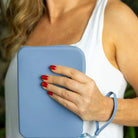 Bondi Blue Strapsicle Clutch Kindle Bag with handle carrying handheld devices comfortably - Buy Kindle Accessories Direct