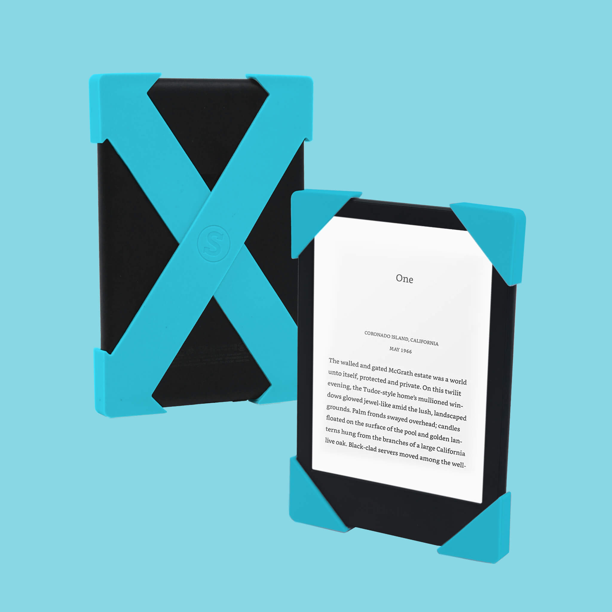 Neon Bolt Kindle Straps - Set of Two | eReaders best companion for a comfy, secure grip that makes reading anywhere drop-free! - Buy Kindle Accessories Direct