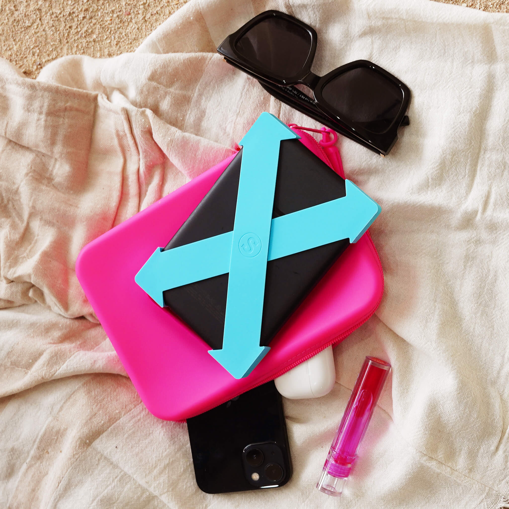 Strapsicle Neon Bolt Kindle Straps and Neon Bolt Clutch Kindle Bag with handle - Buy Kindle Accessories Direct