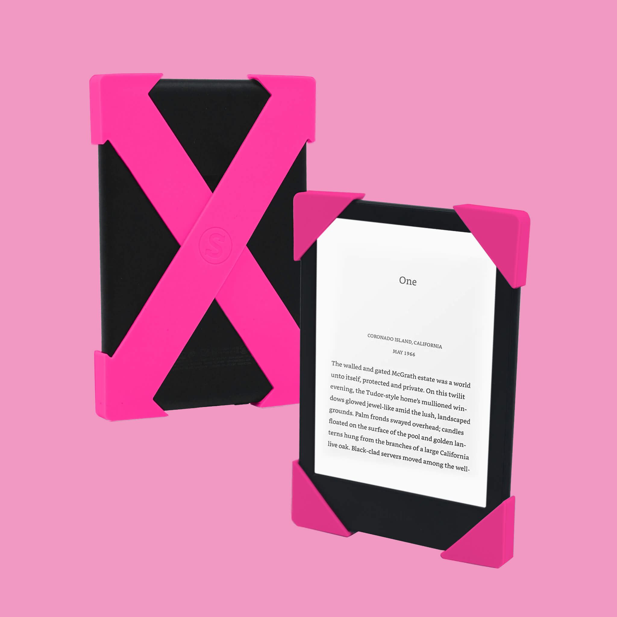 Neon Crush Kindle Straps - Set of Two | eReaders best companion for a comfy, secure grip that makes reading anywhere drop-free! - Buy Kindle Accessories Direct