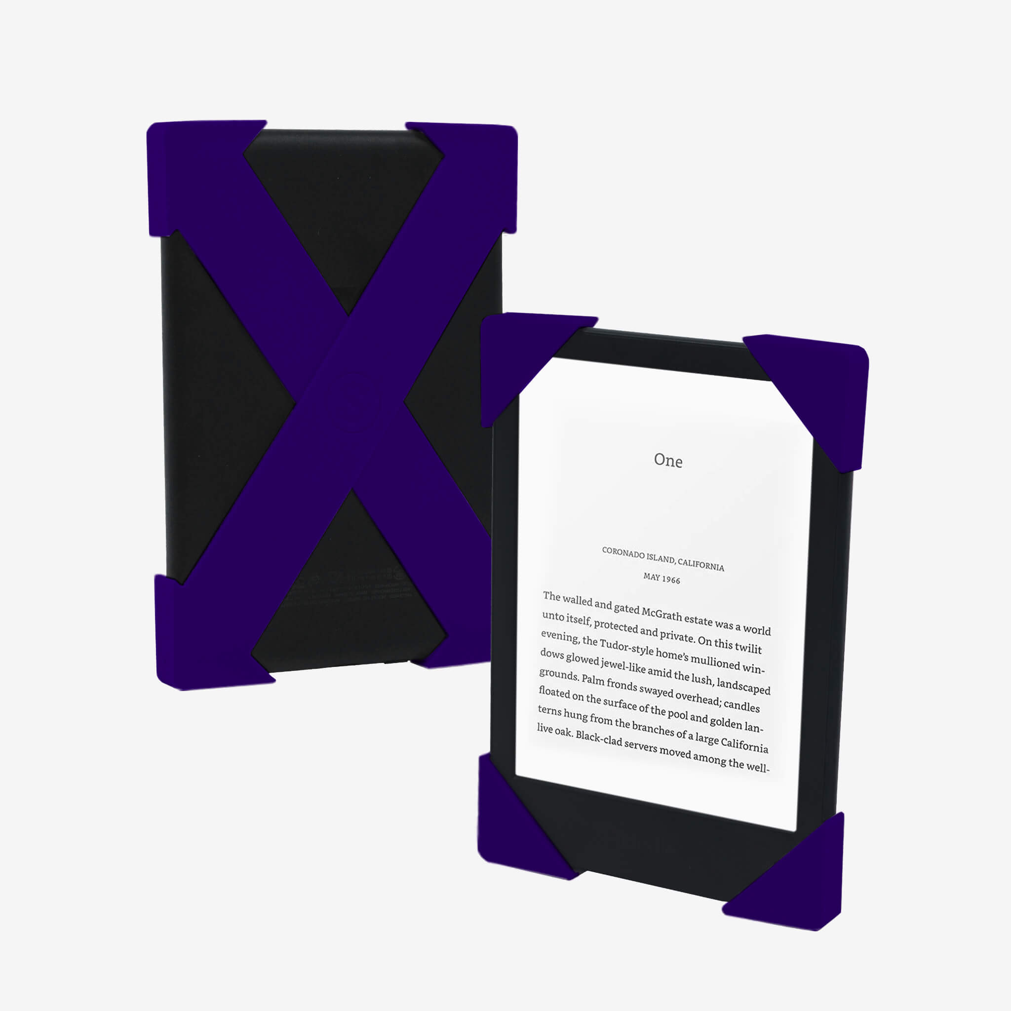 Royal Purple Straps - Set of Two | Buy Kindle Accessories Direct