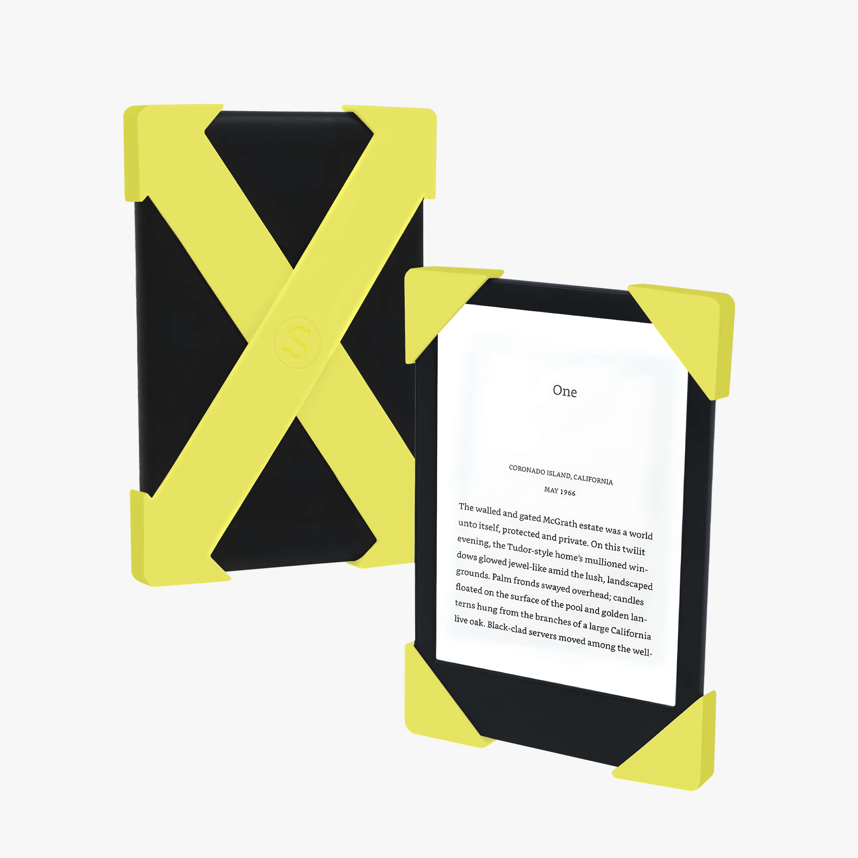 Neon Lime Straps - Set of Two | Buy Kindle Accessories Direct