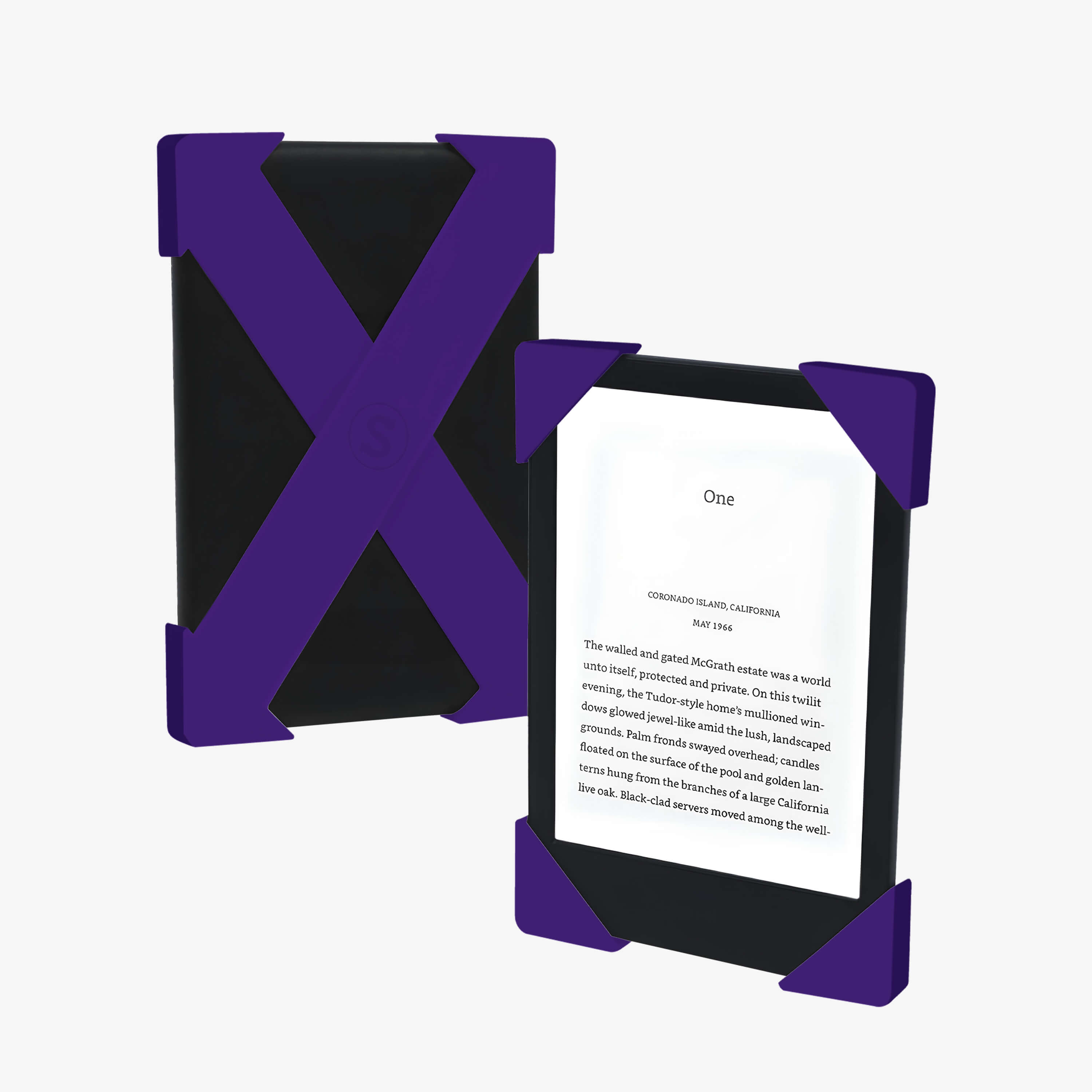 Royal Purple Straps - Set of Two | Buy Kindle Accessories Direct
