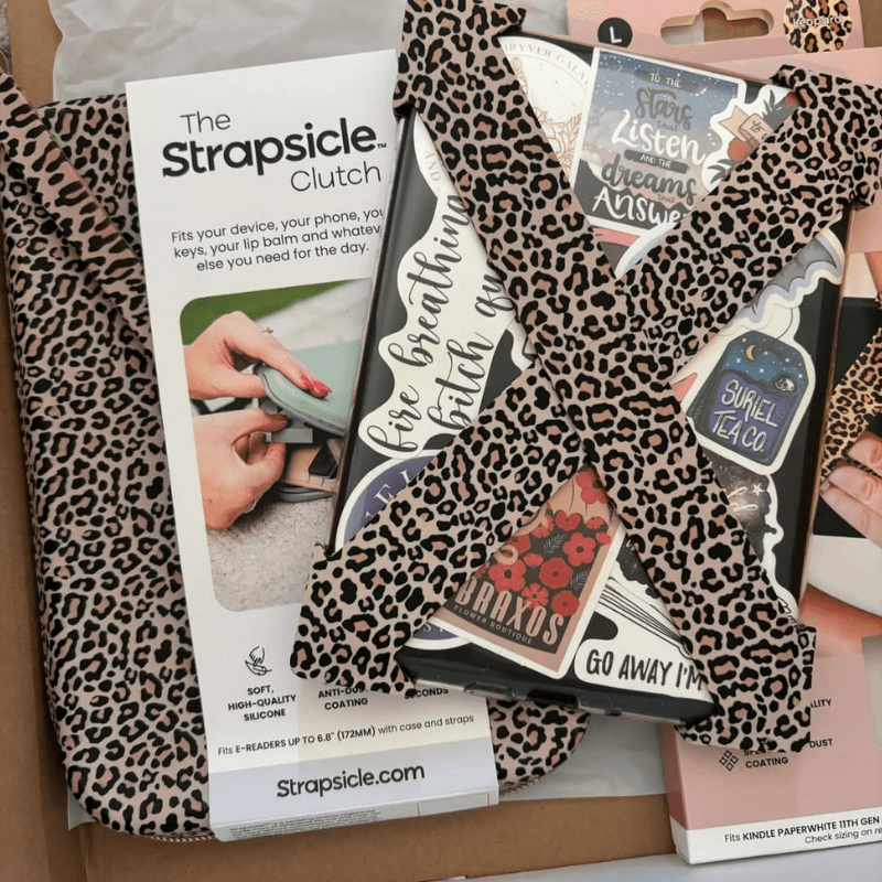 Leopard Print Straps - Set of Two | Buy Kindle Accessories Direct