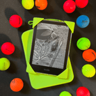 Strapsicle Neon Zesr Kindle Straps and Neon Zest Clutch Kindle Bag with handle  - Buy Kindle Accessories Direct