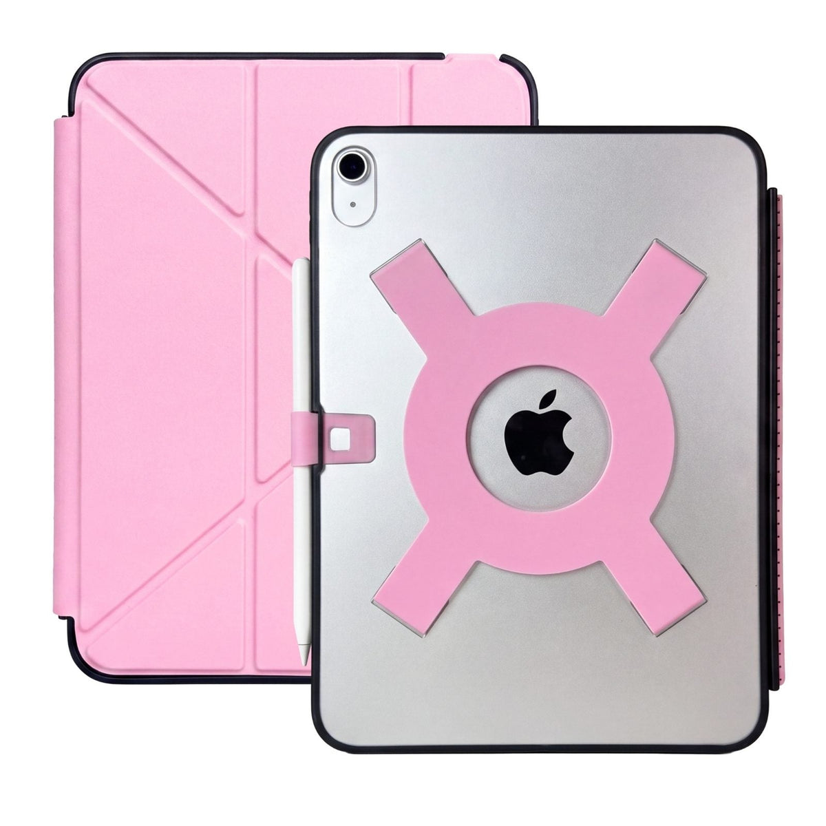 Pink Strapsicle iPad case with matching strap