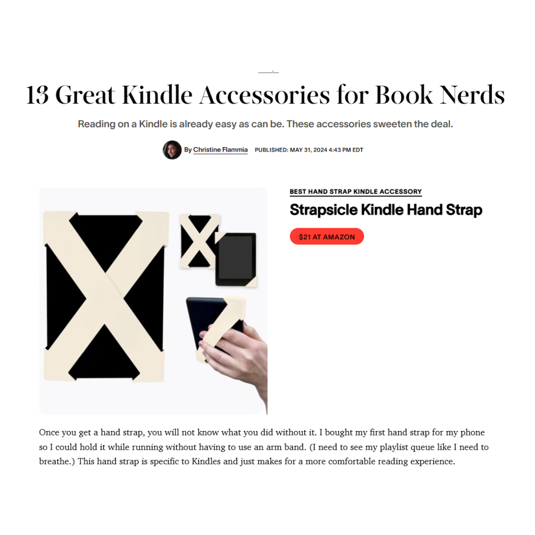 Strapsicle featured in Esquire