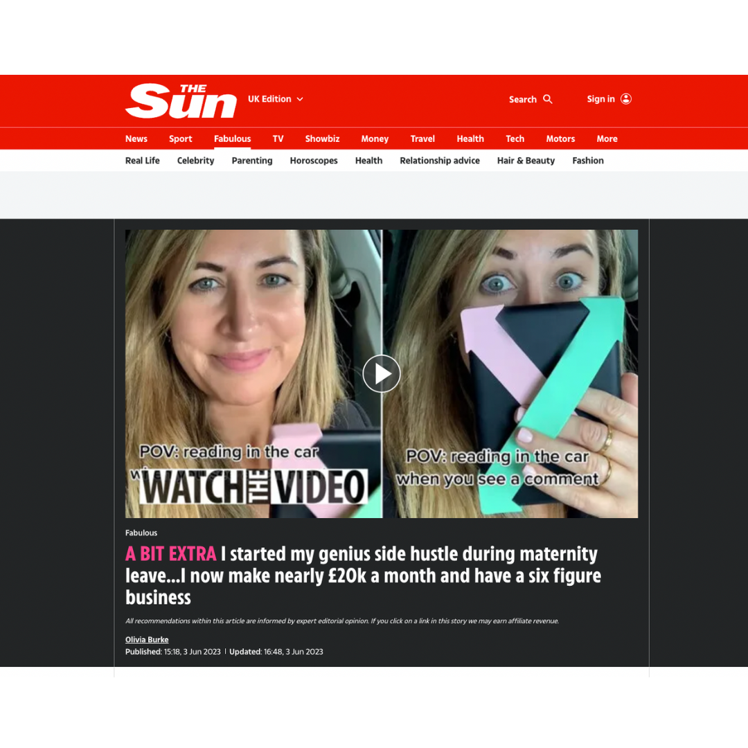 Strapsicle featured in The Sun