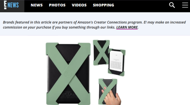 Strapsicle on E News