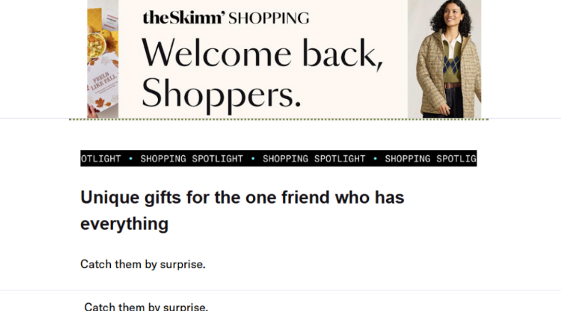 Strapsicle featured in theSkimm
