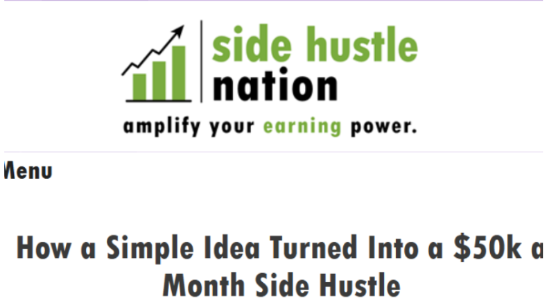 Strapsicle featured in Side Hustle Nation