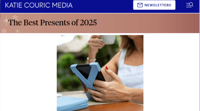 Strapsicle featured in Katie Couric Media