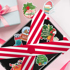 A Kindle with Christmas Stickers and Candy Cane Straps -Buy Kindle Accessories Direct