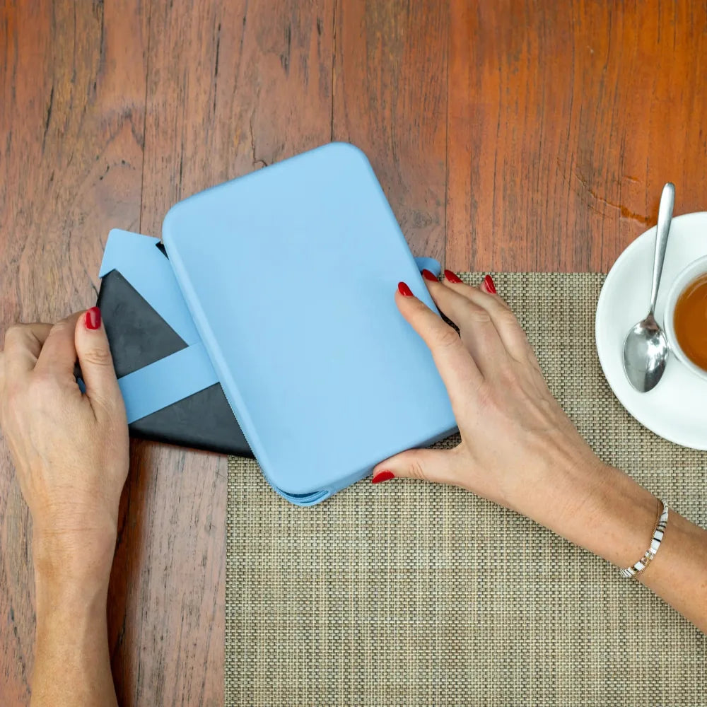 Breloques Mignonnes Pour Kindle Paperwhite 11e/12e – Chaîne Cœur & Nœud Bleu | Accessoire Déco & Pratique