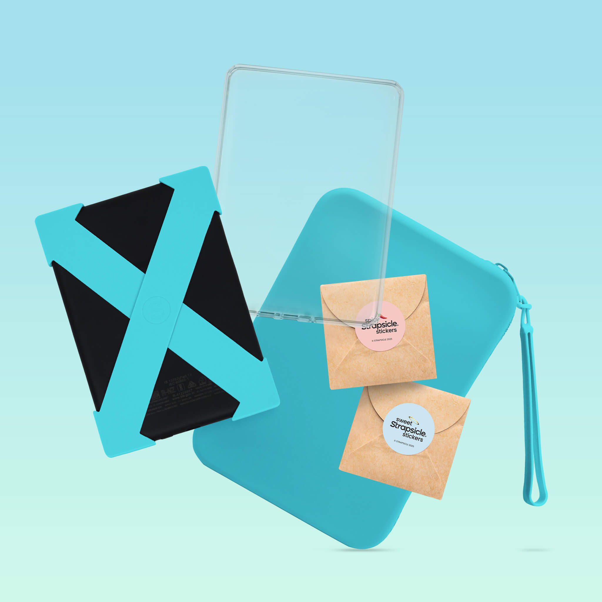 Clear Kindle Case, Clutch and sticker fits perfectly over your Kindle - Buy Kindle Accessories Direct