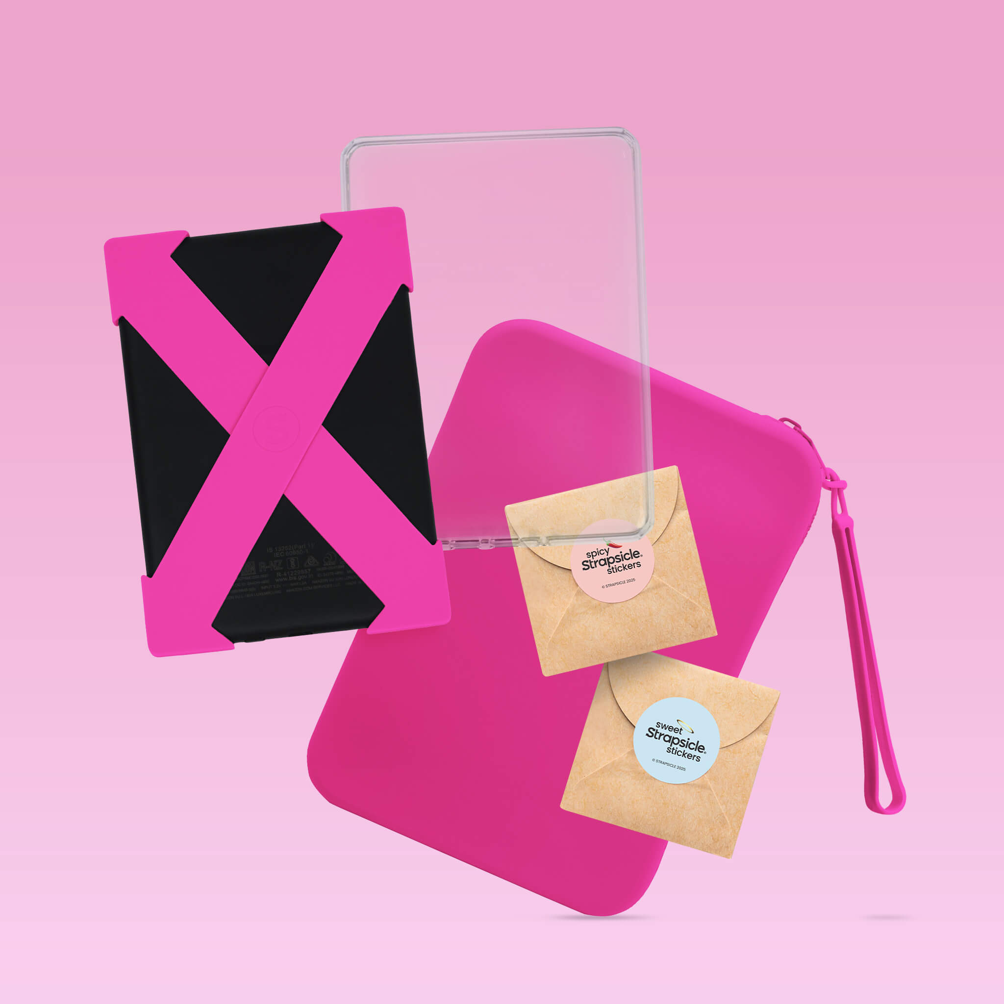 Clear Kindle Case, Clutch and sticker fits perfectly over your Kindle - Buy Kindle Accessories Direct