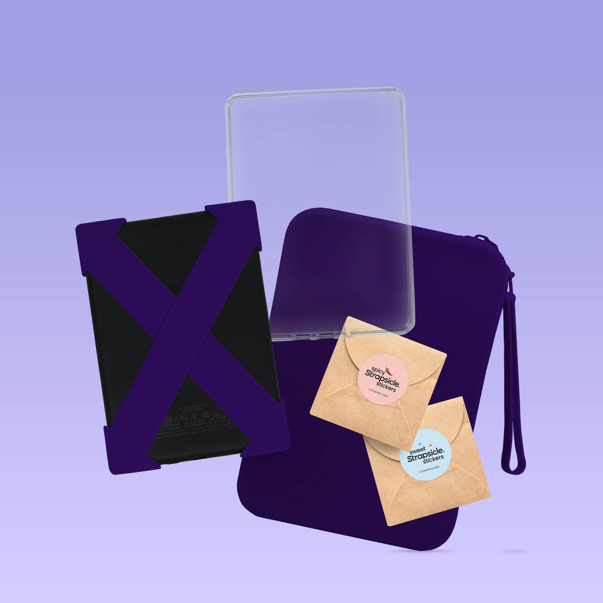 Clear Kindle Case, Clutch and sticker fits perfectly over your Kindle - Buy Kindle Accessories Direct