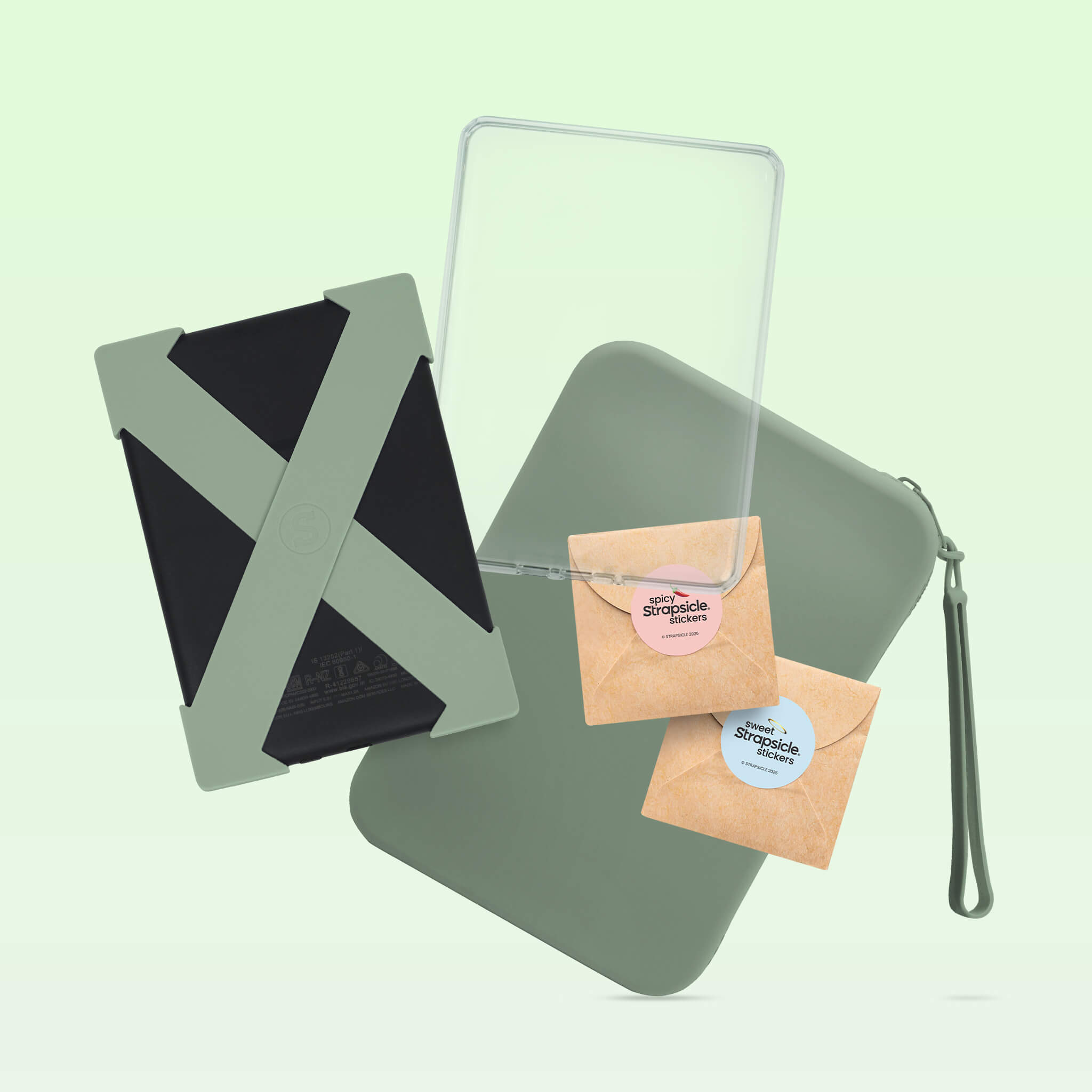 Clear Kindle Case, Clutch and sticker fits perfectly over your Kindle - Buy Kindle Accessories Direct