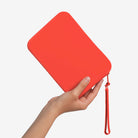 Neon Flame Strapsicle Clutch Kindle Bag with handle carrying handheld devices comfortably - Buy Kindle Accessories Direct