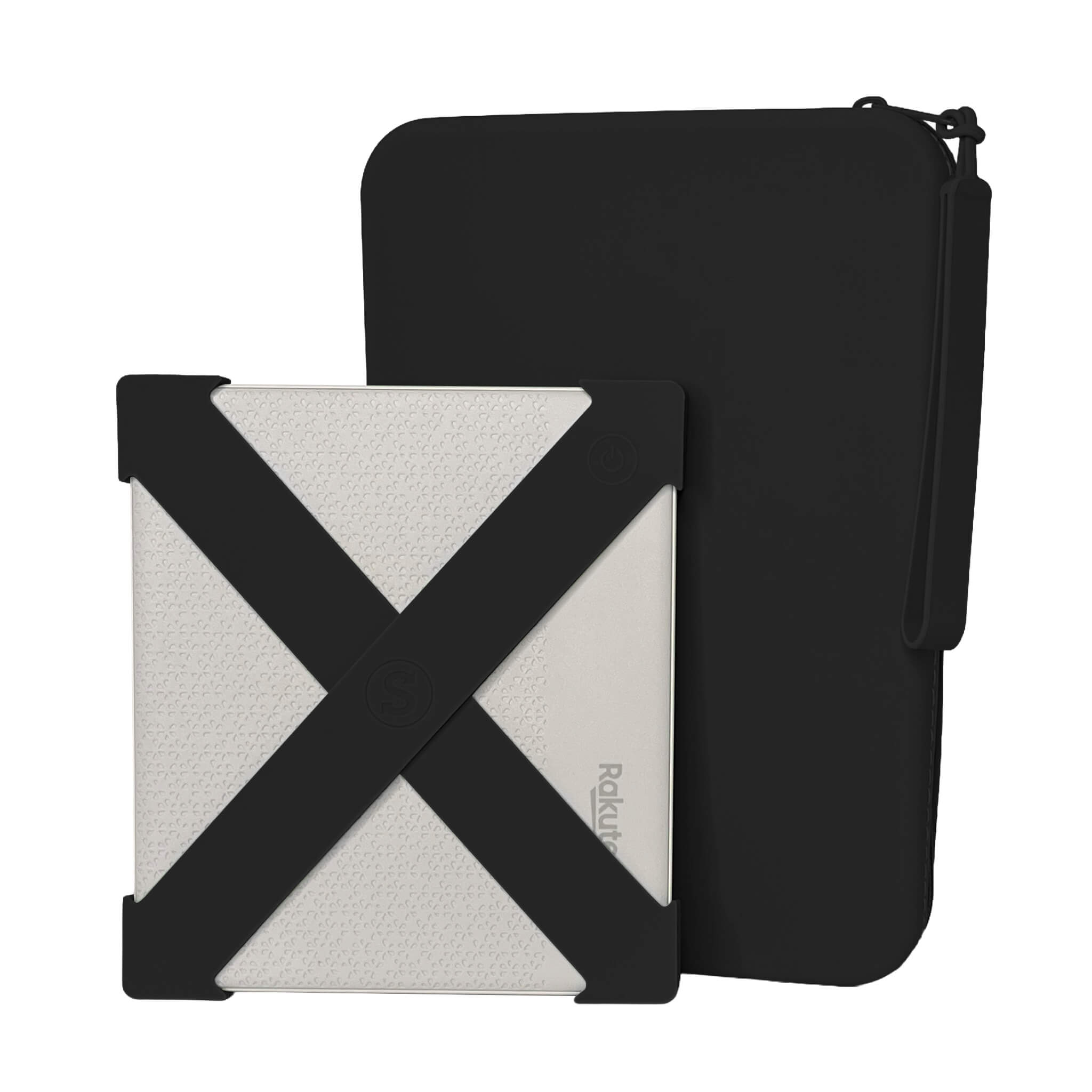 A Kobo Black Straps and Large Black Clutch - Buy Kindle Accessories Direct