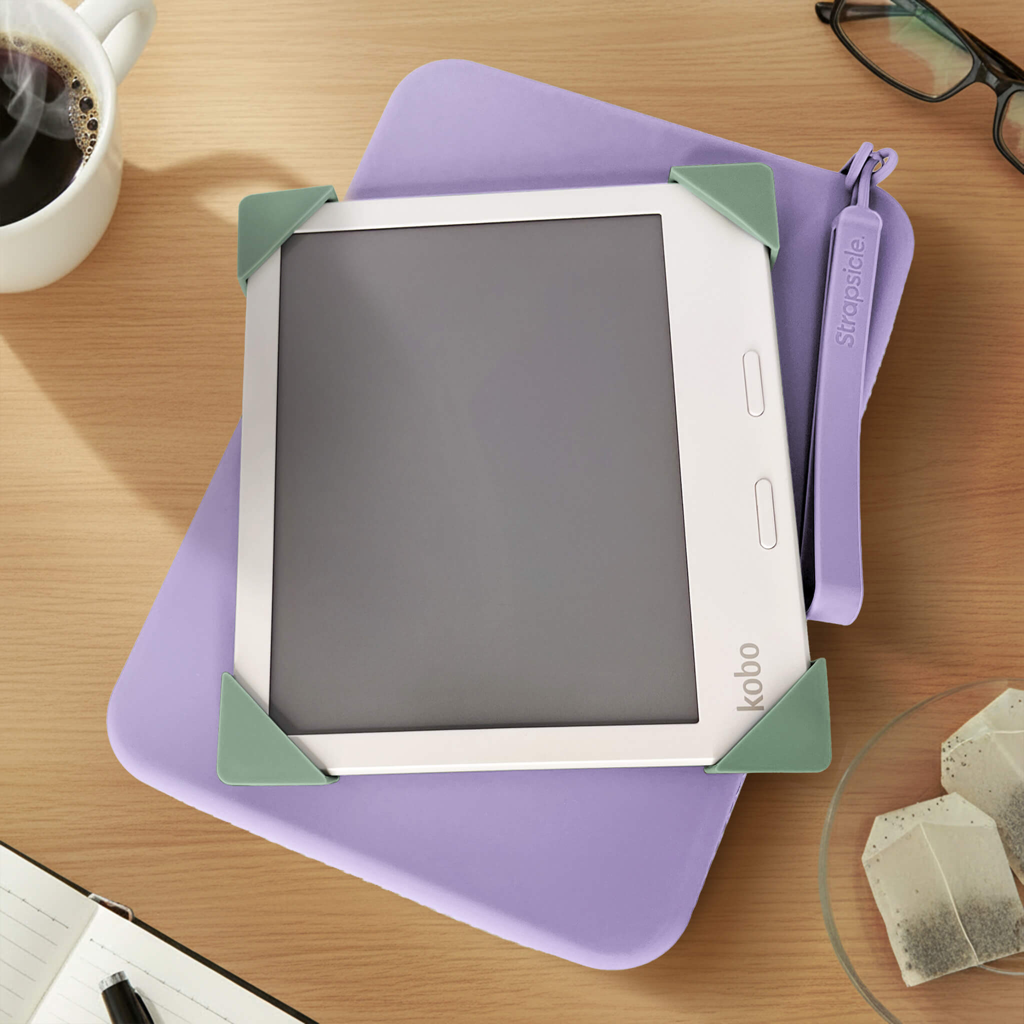 A Kobo Sage Straps and Large Lilac Clutch - Buy Kindle Accessories Direct