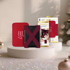 A mulled wine strap with candy cane clutch fits perfectly over your Kindle - Buy Kindle Accessories Direct