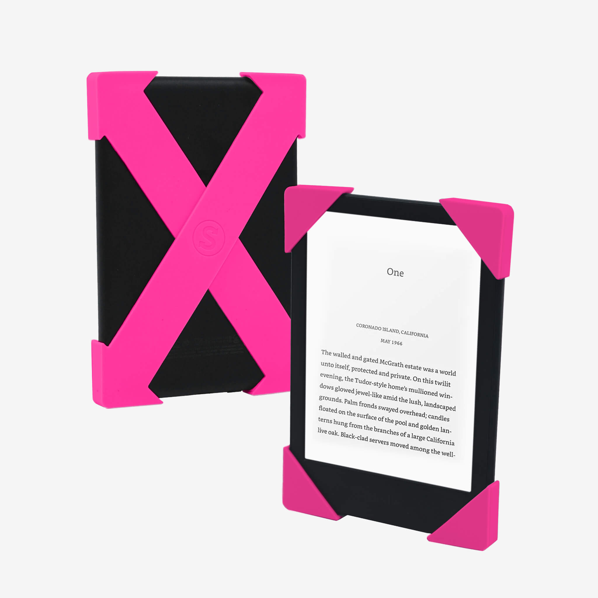 Neon Crush Kindle Straps - Set of Two | eReaders best companion for a comfy, secure grip that makes reading anywhere drop-free! - Buy Kindle Accessories Direct