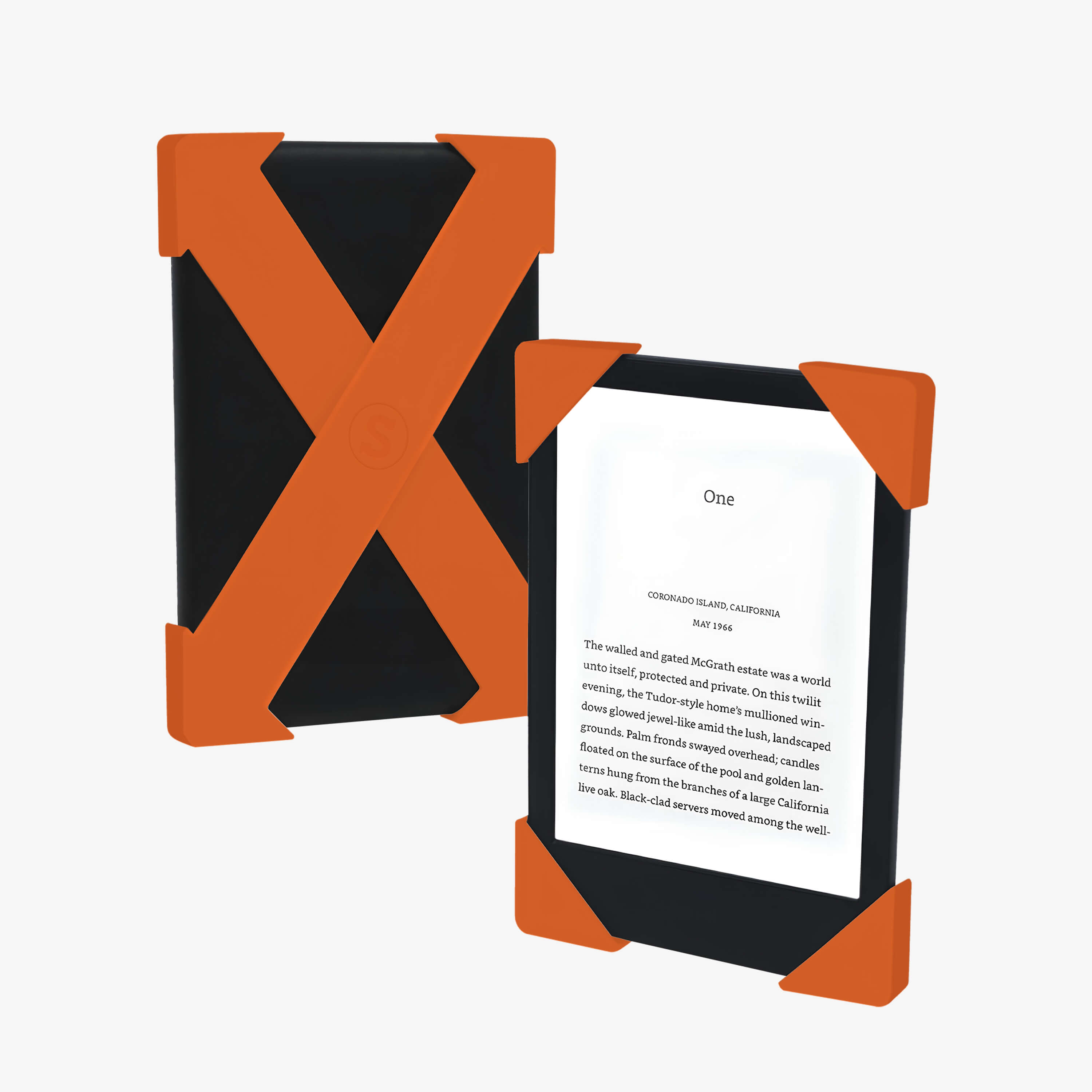 Burnt Orange  Straps - Set of Two | Buy Kindle Accessories Direct