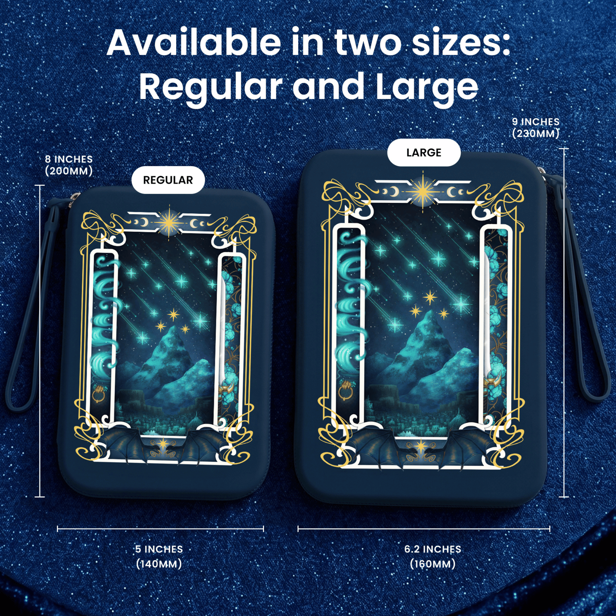 ACOTAR Starfall Collector's Edition Clutch Regular and Large Size Comparison - Buy Kindle Accessories Direct