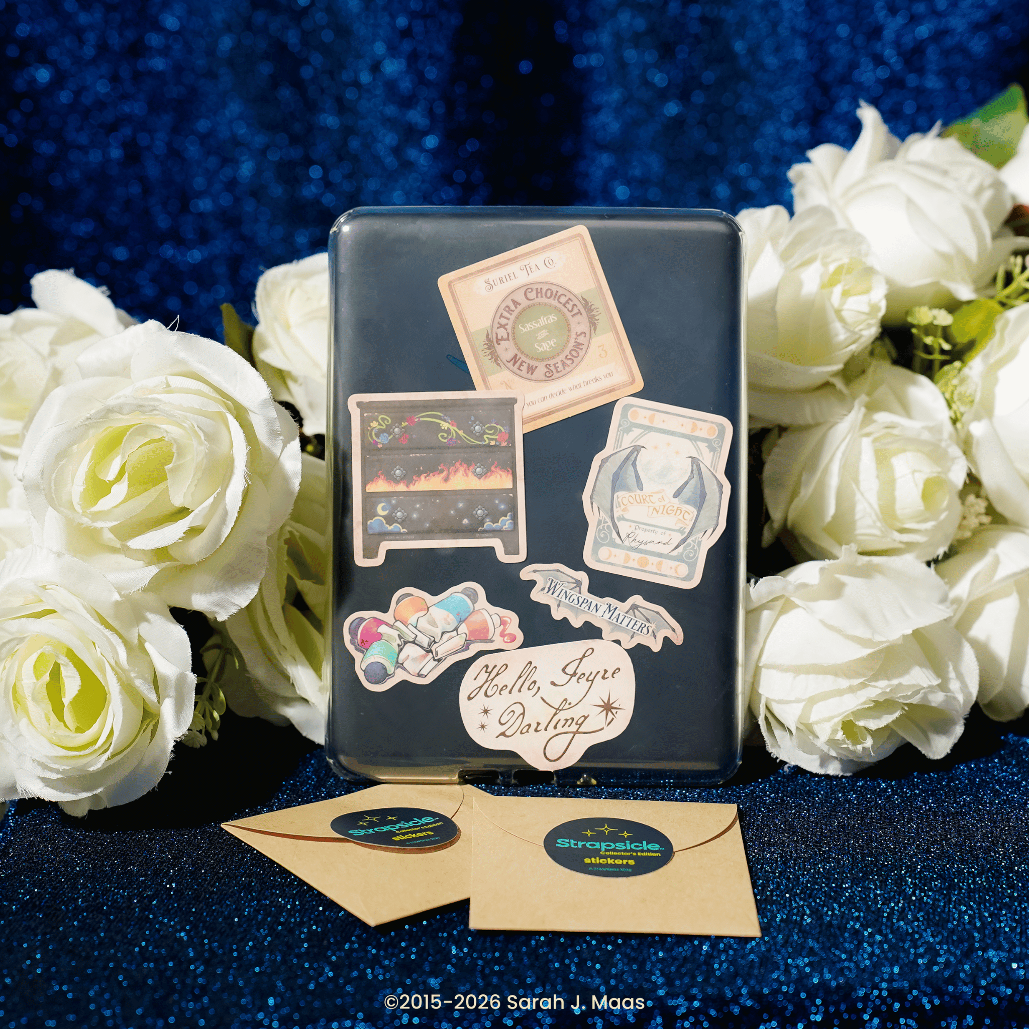 ACOTAR Starfall Collector's Edition Sticker Pack with themed stickers - Buy Kindle Accessories Direct