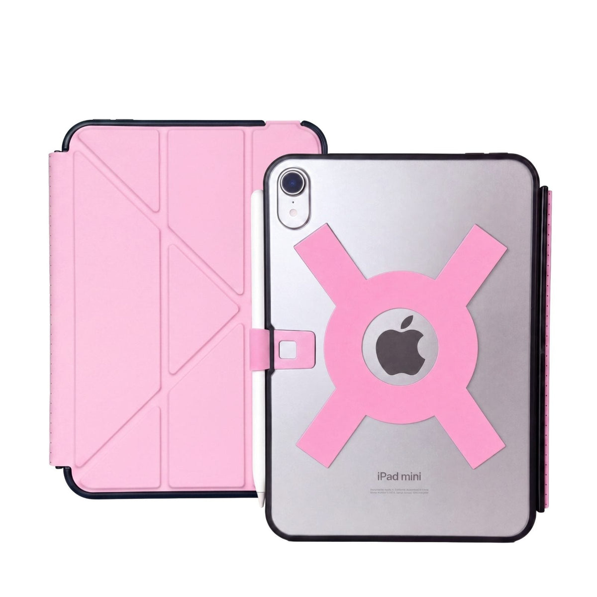 Pink Strapsicle iPad mini case with matching strap